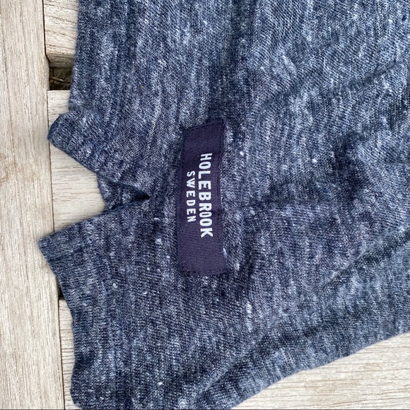 Holebrook Sweden dark heather Grey/blue XL tee - Picture 3 of 8